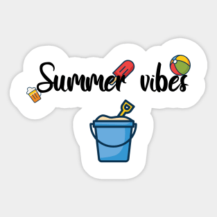 Summer vibes Sticker